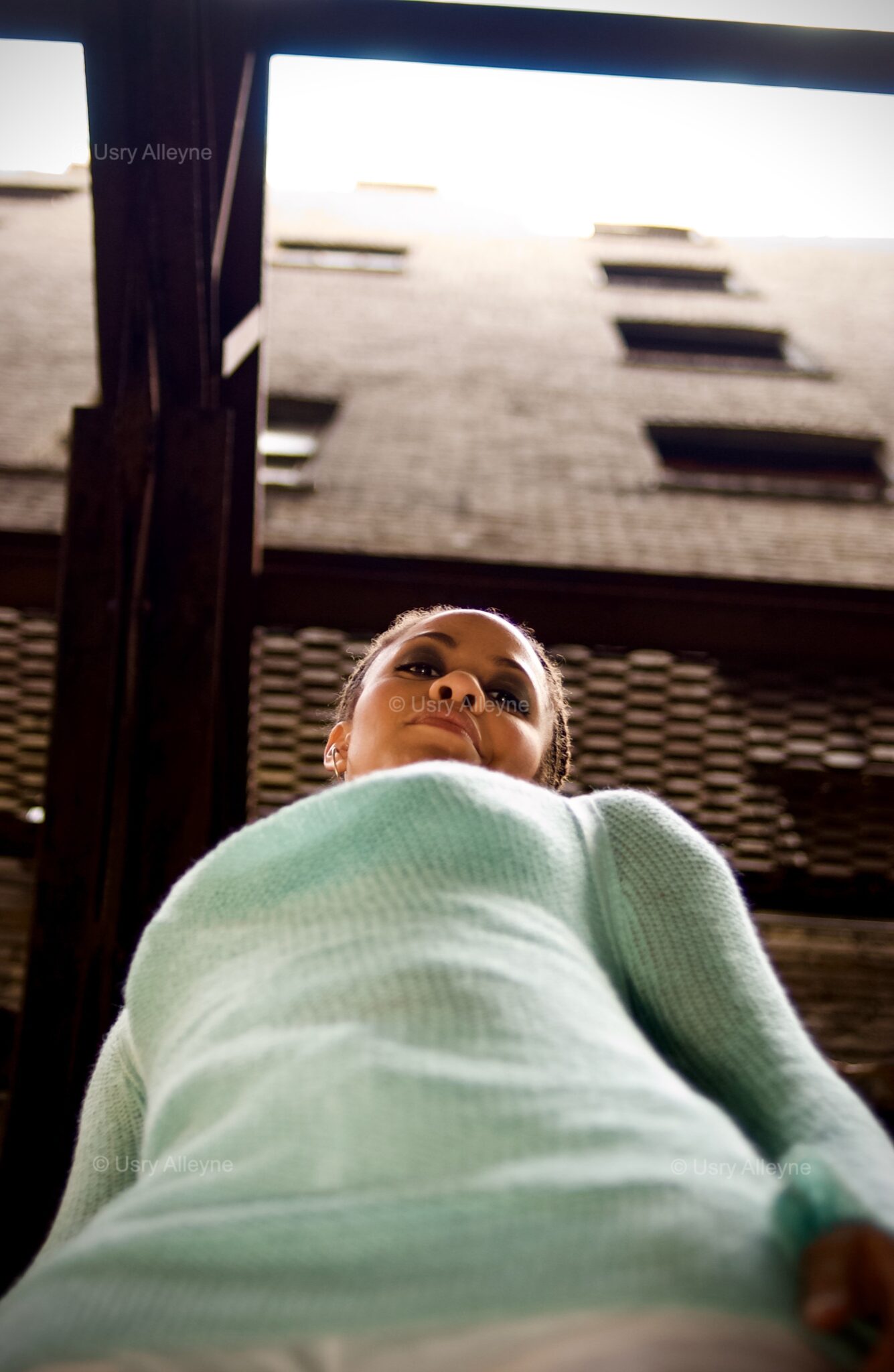 City Portrait, Kimberly low angle