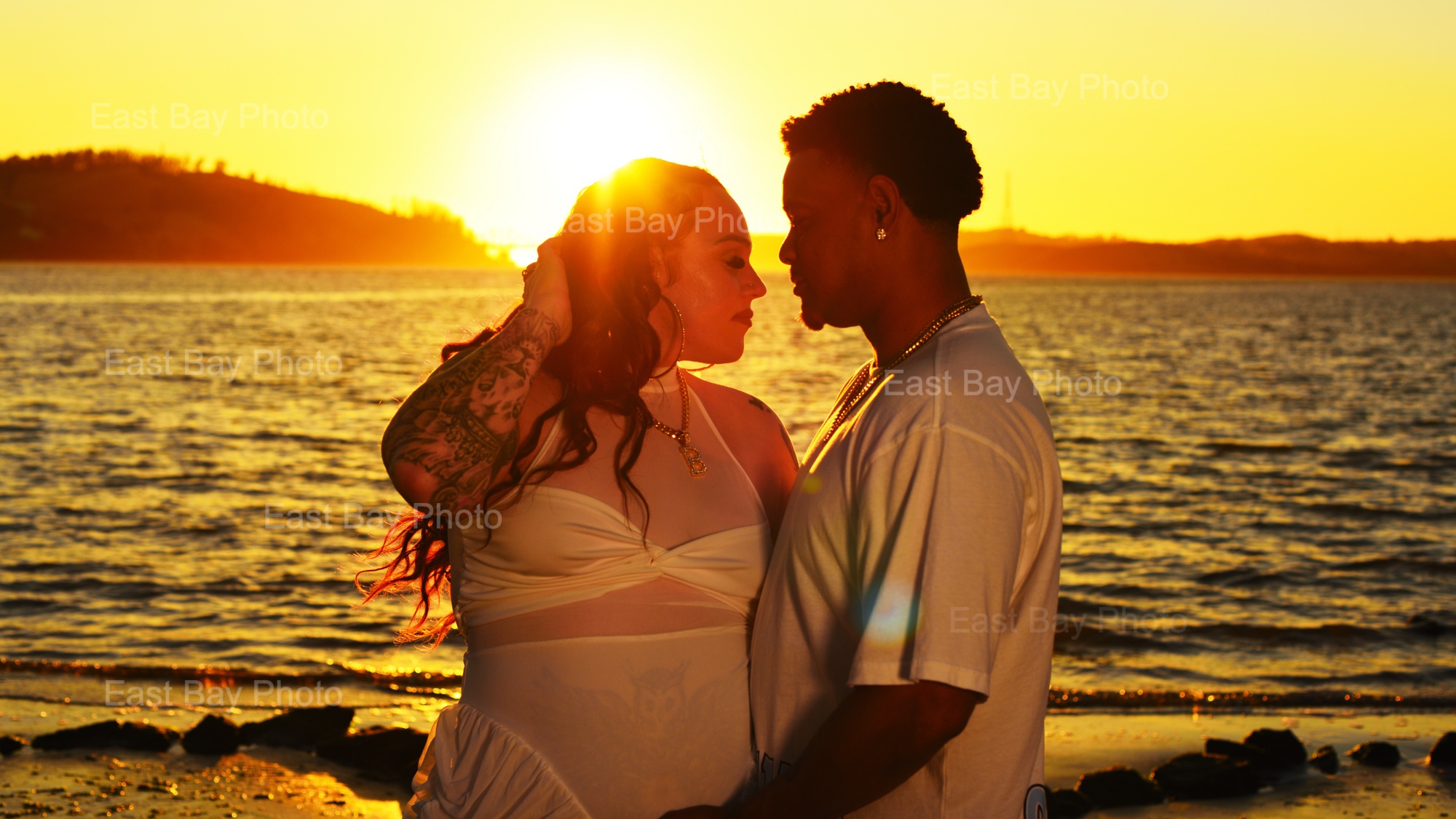 Maternity photo shoot in Benicia, California