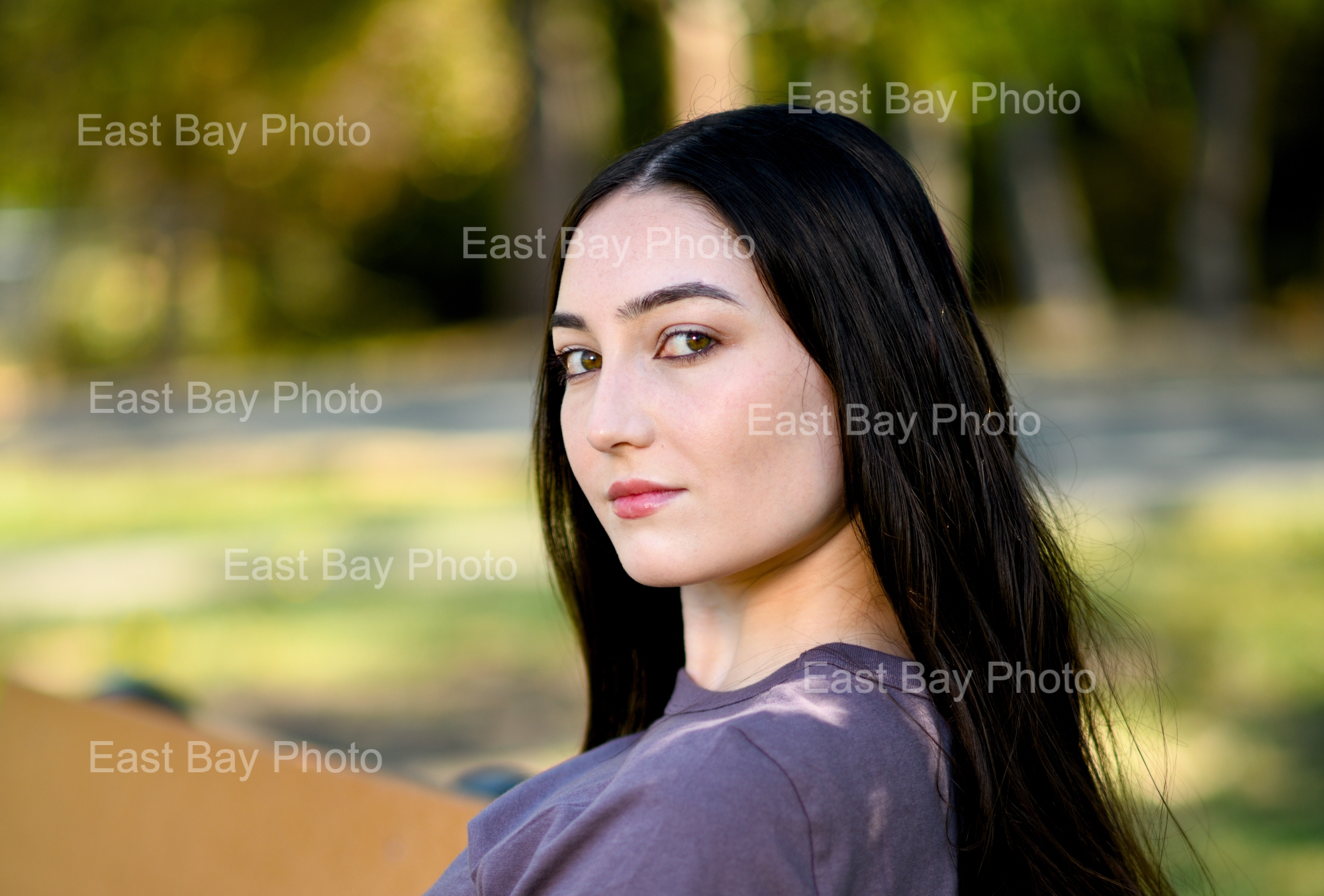 Portrait of Penelope in Refugio Valley Park, California